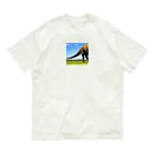 サウルス工房の恐竜のしっぽ Organic Cotton T-Shirt