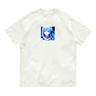 the blue seasonのるな (Luna) オーガニックコットンTシャツ