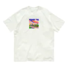 フィットネスパパの水彩のマニラグッズ Organic Cotton T-Shirt