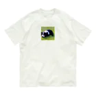 deep_の可愛いワンちゃん オーガニックコットンTシャツ