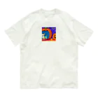 チワワ愛好家ショップのカボチャの秘密！中にはチワワが隠れている Organic Cotton T-Shirt