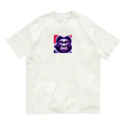 Useponzooのピクセルアート　このゴリラは オーガニックコットンTシャツ