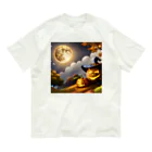 オクさんのBuzzショップのワルかわハロウィン👻✨ Organic Cotton T-Shirt