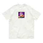 tobenaibuta3の寧々子 オーガニックコットンTシャツ