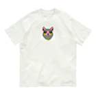 JohnnyのFashionista Wolf オーガニックコットンTシャツ