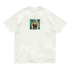 ワクワクショップ の可愛い小人 イラスト Organic Cotton T-Shirt