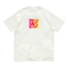 Maruchannのイニシャルk オーガニックコットンTシャツ