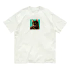 Satochuのハバナブラウン Organic Cotton T-Shirt