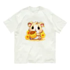 南国のあざらしのはむちゃん Organic Cotton T-Shirt