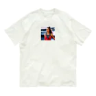 Stylishのランウェイ美女 オーガニックコットンTシャツ