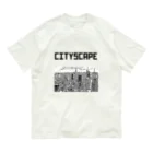 chieemakoのCITYSCAPE Organic Cotton T-Shirt