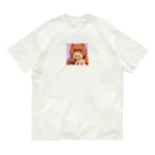 kuma-hamu9086のクマとトイプードル　グッズ Organic Cotton T-Shirt