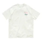 こりすまるの夢幻　鳩　和み Organic Cotton T-Shirt