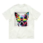 animal baseのサングラス　チワワ Organic Cotton T-Shirt