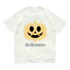 やし油のハロウィンかぼちゃ オーガニックコットンTシャツ