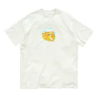 satoayaのアニマルカフェのドリンクマ　レモンティー Organic Cotton T-Shirt