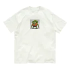 yasu_zatoの野菜の怪物 オーガニックコットンTシャツ