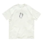 にゃー君の太った（かもしれない）ねこちゃん オーガニックコットンTシャツ