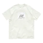 冷静パスタの逆ケルベロスくん オーガニックコットンTシャツ