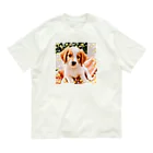 blackcofee12の可愛い子犬2 オーガニックコットンTシャツ