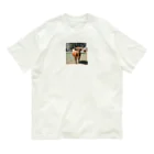 SK8461の牛 Organic Cotton T-Shirt