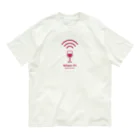 kg_shopのフリー Wine-Fi オーガニックコットンTシャツ