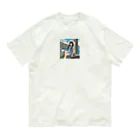 the blue seasonの松井 美穂（まつい みほ） Organic Cotton T-Shirt