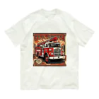 ビッグスマイルライフの消防車　cool Organic Cotton T-Shirt