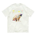 manolo_roomの甘傘 オーガニックコットンTシャツ