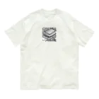 YoMiTの有名な観光スポットイメージ画像：シアトルのパイクプレイスマーケット（アメリカ、ワシントン州） Organic Cotton T-Shirt