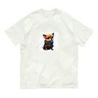 ブサかわフレンズのぶさかワン🐶 オーガニックコットンTシャツ