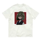 yakumo_penguinのジト オーガニックコットンTシャツ