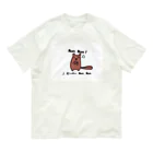 Aiyanのビーバーさん オーガニックコットンTシャツ