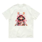 vin troyesのEthnianima（エスニアニマ） Organic Cotton T-Shirt