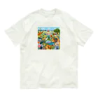 junji8000の自然の動物園 Organic Cotton T-Shirt