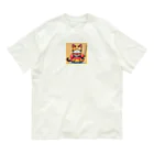 KATSUMINAの戦国武将猫 Organic Cotton T-Shirt