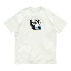 もしもショップのカッコイイ　犬 Organic Cotton T-Shirt