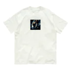 shop_cosmoの星屑のライオン Organic Cotton T-Shirt