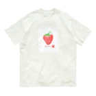 7-Shoのいちご オーガニックコットンTシャツ