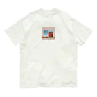 aozoralikeの落ち着くがテーマ オーガニックコットンTシャツ