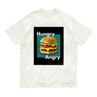 hAngryの【ハンバーガー】hAngry  オーガニックコットンTシャツ