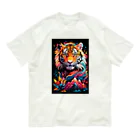 LEONのVivid-Tiger（ビビッド‐タイガー） オーガニックコットンTシャツ