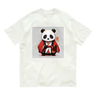 sh8の和パンダ Organic Cotton T-Shirt