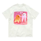 Tokyo Strawberryのみかん屋さんのフルーツオバケ オーガニックコットンTシャツ