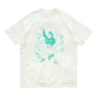 hilo tomula トムラ ヒロのSuper Positive Mint Organic Cotton T-Shirt