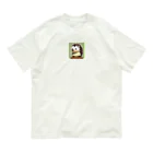 ladder09の2Dハリネズミ オーガニックコットンTシャツ