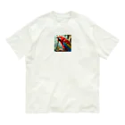 SAKIのコンゴウインコ Organic Cotton T-Shirt