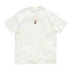 pondLeisurelyのカラフルで愛らしい子犬 Organic Cotton T-Shirt