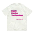 KoppiMizrahiのCunty Cuntier The Cuntiest オーガニックコットンTシャツ