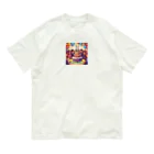 LOVEのHappy Birthday - 02 オーガニックコットンTシャツ